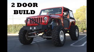 My 2 Door Jeep Wrangler JK Build Walkaround  Update [upl. by Kind]