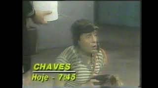 CHAMADA  CHAVES  HOJE  SBT 1988 [upl. by Eugene]