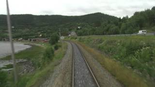 Cab Ride Norway  Trondheim  Bodø Summer Nordland Line [upl. by Aleehs]