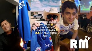 Aficionados se hartan de CRUZ AZUL y QUEMAN sus playeras  Cruzazuleada  Pumas 40 Cruz Azul [upl. by Joseph139]