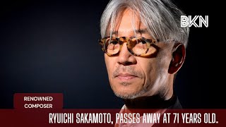 Renowned composer of The Last Emperor Ryuichi Sakamoto passes away at 71 aged news japan [upl. by Madora]