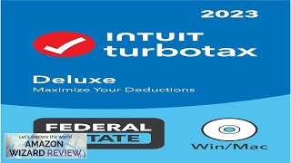 TurboTax Deluxe 2023 Disc Review [upl. by Danielle]