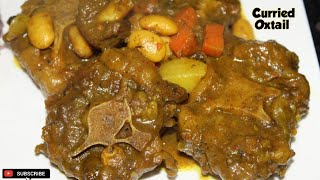 HOW TO MAKE CURRIED OXTAIL JAMAICAN CURRIED OXTAIL RECIPE [upl. by Otrebcire]