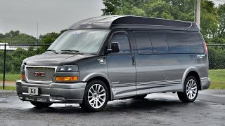 4 Wheel Drive 2019 GMC Savana Conversion Van by Explorer Vans  CP16357T [upl. by Ayoras346]