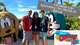 Part 4  Castaway Cay  Snorkeling  5K  Worlds of Marvel [upl. by Esaj]