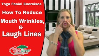 Yoga Facial Exercise  How to Reduce Mouth Wrinkles  Laugh Lines  VitaLife Show Ep 126 [upl. by Bonne]