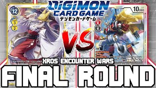 Sakuyamon Miko Mode VS Xros Heart  Digimon Card Game BT10 Xros Encounter Wars FINAL ROUND [upl. by Cadmarr]