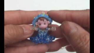 Swarovski Crystal Doll by AllCoolCrafts in fastmotion [upl. by Nessah598]