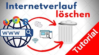 Internetverlauf löschen  Browserverlauf löschen  Tutorial 2021 [upl. by Airamanna]