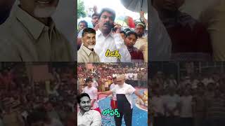 Difference Between TDP Leaders🙌 and YCP loafers💦 [upl. by Eelac]