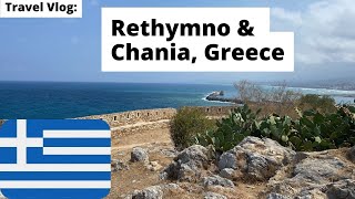 CRETE Vlog  Crete Greece Travel Vlog  Crete Travel Guide  Chania Crete  Rethymno Crete  Sirtaki [upl. by Kaitlyn]