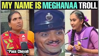 My Name Is Meghana Sir  AP 10th Results Troll  Bendapudi students English Accent Trolls [upl. by Cortie873]