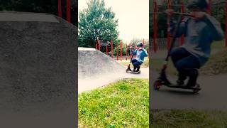 Pumptrack on scooter but… [upl. by Asela339]