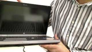 HP Elitebook 8560P unboxing video [upl. by Adnovoj]