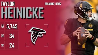 ATLANTA FALCONS Taylor Heinicke ᴴᴰ [upl. by Leeban465]