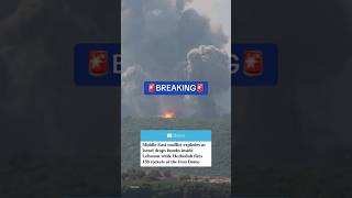 Israel Bombs Lebanon Hezbollah Fires 150 Rocketsbreakingnews trending war news politics [upl. by Bunting]