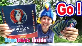 VLOG Top Départ UEFA EURO 2016  Un mois pour finir mon album Panini  Démo Jouets Inside [upl. by Macmullin]