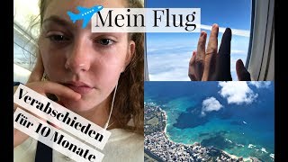 Mein Flug nach Honolulu  Gefühlschaos Schwierigkeiten Flug verpasst  Auslandsjahr 201819 🌺 [upl. by Wait]