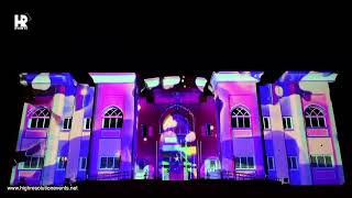 High Resolution Events Al Hamriya Municipality 3D Projection Mapping  Sharjah Light Festival 2022 [upl. by Ardnala596]