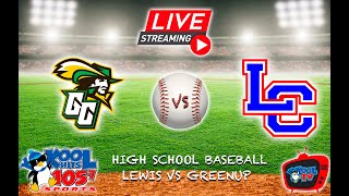 Lewis County vs Greenup County Baseball  KHSAA Baseball  LIVE  Kool TV  43024 [upl. by Hadeehuat]