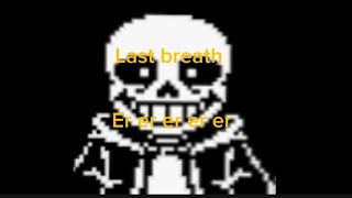 Undertale LAST BREATH sprite animation [upl. by Balling]