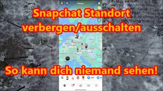 Snapchat Standort verbergen  deaktivieren [upl. by Ursulina205]