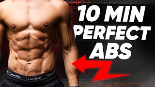 10 MIN PERFECT ABS WORKOUT RESULTS GUARANTEED [upl. by Anyaj]