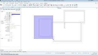 Allplan  Grundriss Innenwände und Fenster zeichnen bim cad allplan [upl. by Flosser]