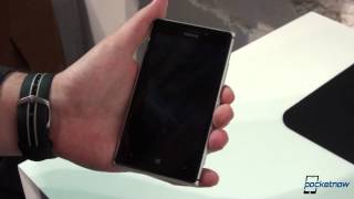 Nokia Lumia 925 Hands On  Pocketnow [upl. by Durarte]