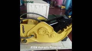 RSBM Hydraulic Pulverizer [upl. by Kabob]