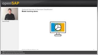 Technical Overview of Document Classification  W2U4  SAP AI KickStart Intelligent Processes [upl. by Rhodie]