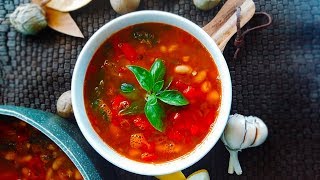 Cannellini Beans Soup  White Beans Soup Recipe [upl. by Debo]