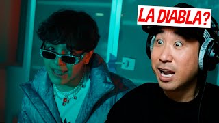 Coreano Loco reacciona a Xavi  La Diabla [upl. by Noreh]