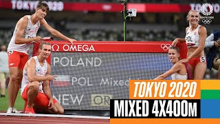 Mixed 4x400m Final  Tokyo Replays [upl. by Strepphon240]