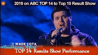 Wade Cota “Simple Man” Victory Performance  American Idol 2019 TOP 14 to Top 10 Results [upl. by Mlohsihc498]