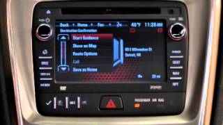 Buick Enclave  Navigation POI and Saved Destinations [upl. by Reina576]