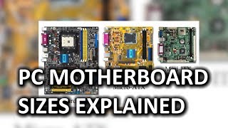 PC Motherboard Sizes as Fast As Possible [upl. by Karlotte696]