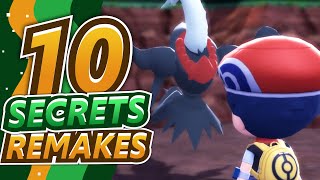 10 SECRETS amp ASTUCES dans POKÉMON DIAMANT ÉTINCELANT et PERLE SCINTILLANTE [upl. by Suivatal]