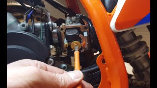 How To Rejet  Change Jets  Tune Your KTM 50 KTM50 SX [upl. by Amend]