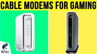 6 Best Cable Modems For Gaming 2019 [upl. by Ytiak]