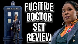 Exclusive Doctor Who Fugitive Doctor and Tardis Set Review [upl. by Ttam]