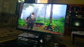 PS5 Slim 4K MONITOR AORUS FI27Q l The Last of Us Remastered [upl. by Naujal691]