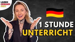 Grammatik amp Wortschatz 🇩🇪 Learn German Fast  1 Stunde [upl. by Rendrag]