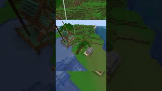 Building a Palm Tree vacationvibes minecraft building [upl. by Nagaer]