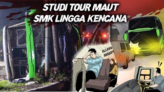 Insiden Bus SMK Lingga Kencana  Benar benar Menjadi Perpisahan [upl. by Jacob]