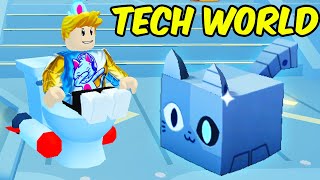 NEW TECH WORLD IS FINALLY HERE In Roblox Pet Simulator 99 [upl. by Anolla848]