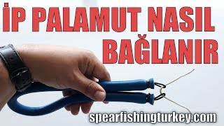 İp Palamut Nasıl Bağlanır  Zıpkın Avı Türkiye  Spearfishing Turkey [upl. by Hazard]