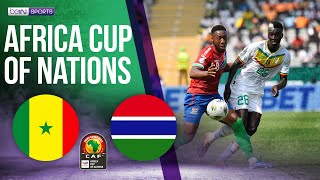 Senegal vs Gambia  AFCON 2023 HIGHLIGHTS  01152024  beIN SPORTS USA [upl. by Lamonica]