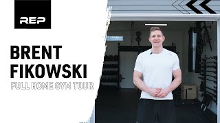 CrossFit Athlete Brent Fikowskis Dream Home Gym Tour built by REP [upl. by Katinka]