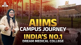 AIIMS Delhi Campus Tour  A Motivational Journey  Indias No 1 Medical College for NEET Aspirants [upl. by Akinej]